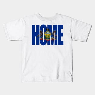 Pennsylvania Home - State Flag Kids T-Shirt